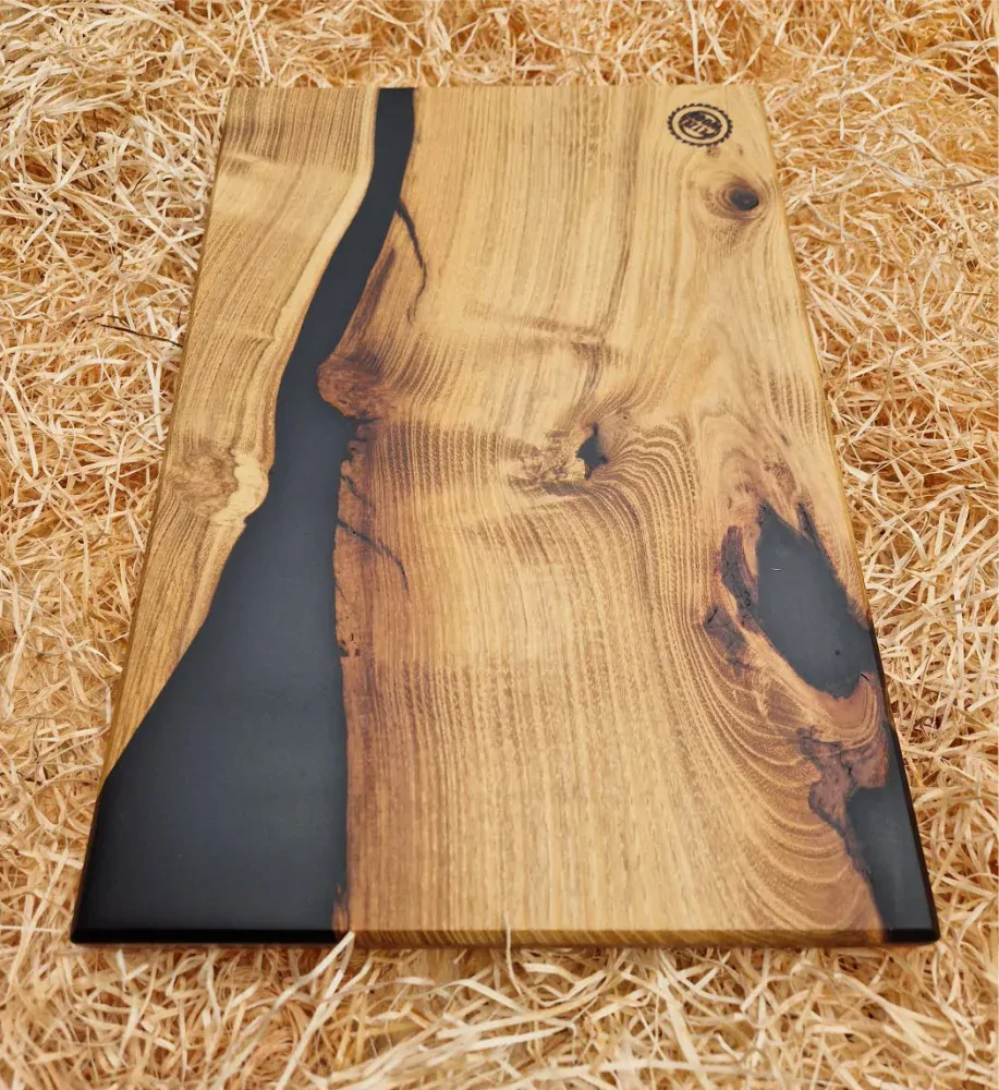 Podnos - prkénko akát + epoxid 1