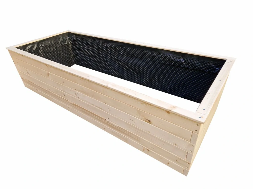 Vyvýšený záhon 250x100cm, výška 50cm