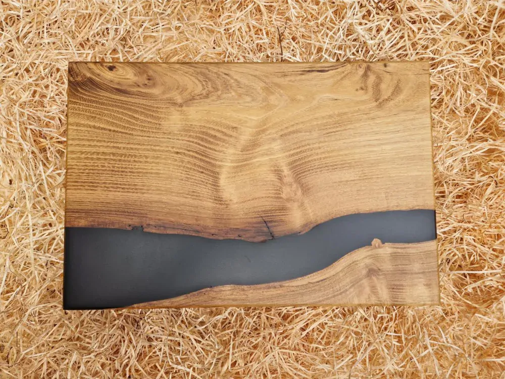 Podnos - prkénko akát + epoxid 1